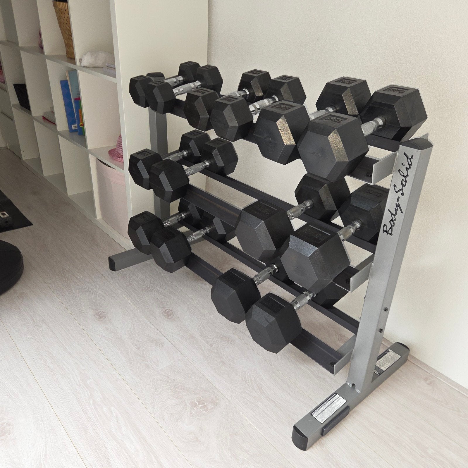 Mooie set dumbells incl opbergrek, Sport en Fitness, Fitnessmaterialen, Ophalen, Dumbbell