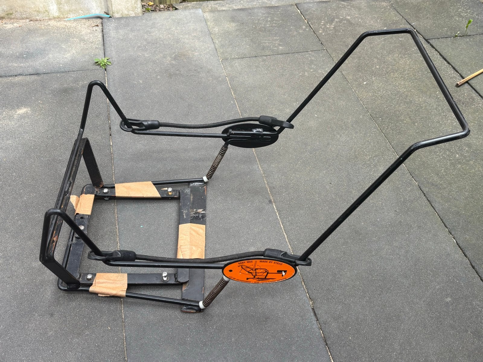 Steco Baby-Mee fietsdrager voor babyzitje, Ophalen of Verzenden, Gebruikt, Overige typen, Minder dan 20 kg