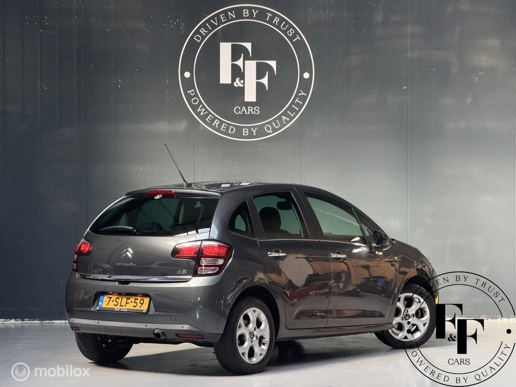 Citroën C3 1.6 VTi Exclusive |Automaat|CarPlay|Leder|Stoelv, Auto's, Citroën, Euro 5, Gebruikt, Zwart, 4 cilinders