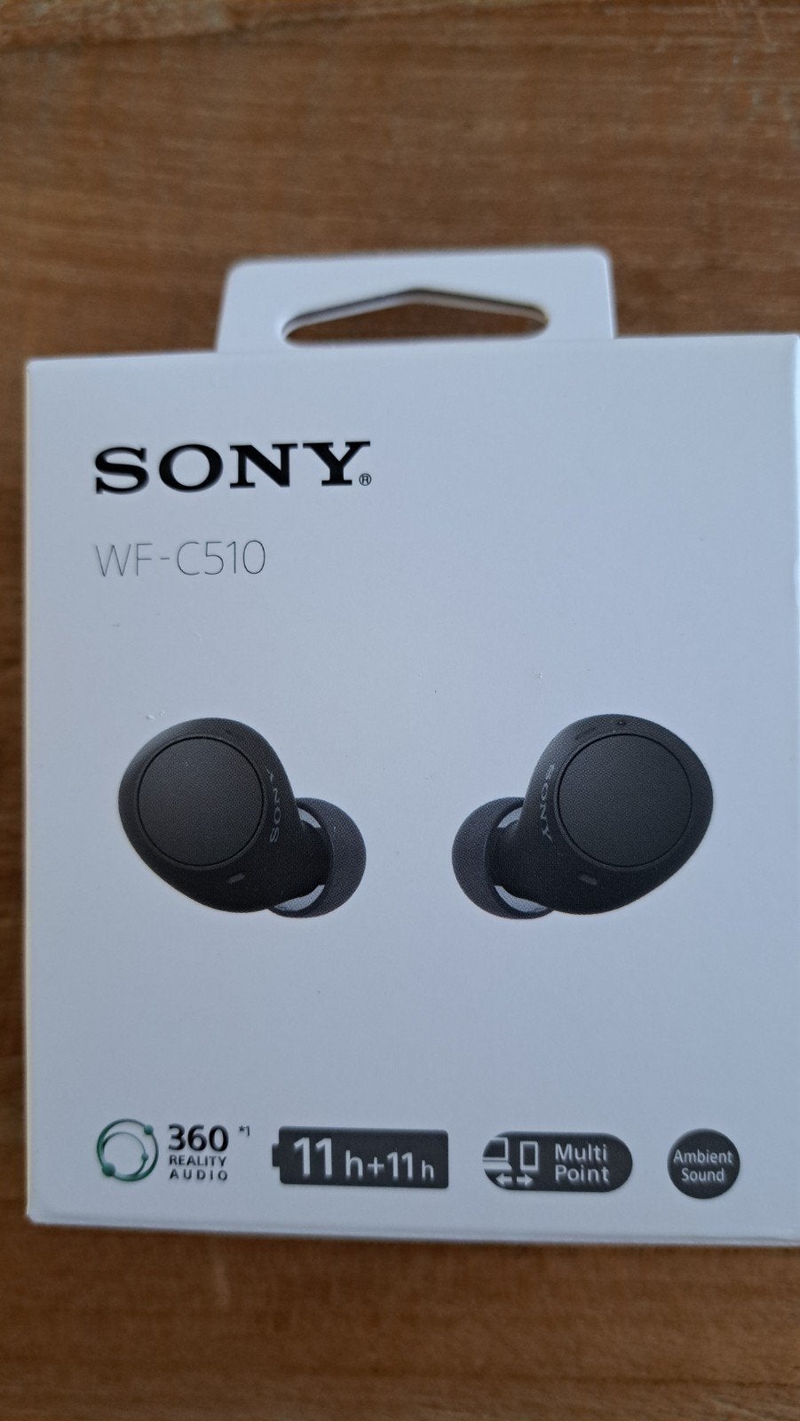 Sony WF-C510 Draadloze In-ear Koptelefoon Zwart