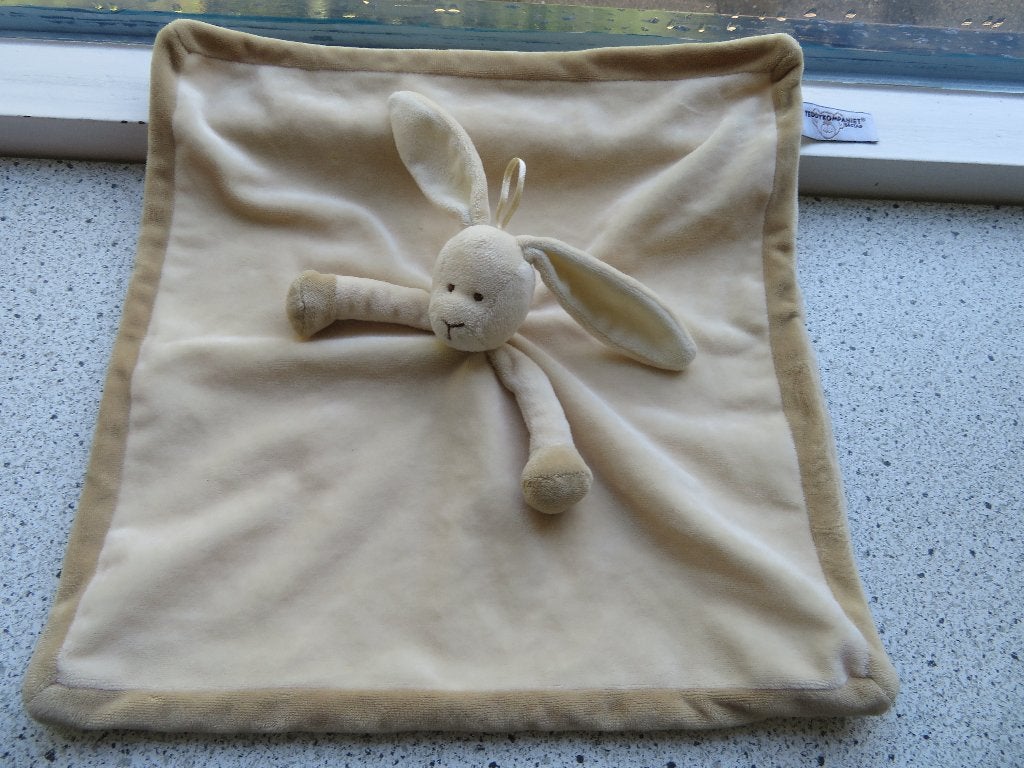Knuffeldoek konijn merk Teddykompaniet Teddy Kompaniet, Konijn, Ophalen of Verzenden, Zo goed als nieuw, Wasbaar