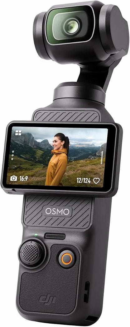 DJI Osmo Pocket 3 - Compacte 4K Gimbal Camera, Full HD, Overige soorten, Minder dan 8x, Zo goed als nieuw