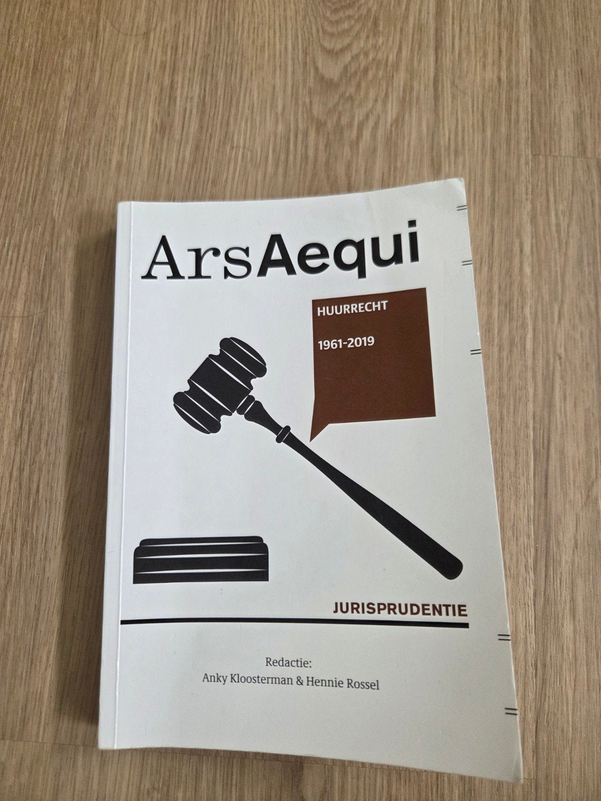 Ars Aequi Jurisprudentie Huurrecht 1961-2019, Ophalen of Verzenden, Anky Kloosterman & Hennie Rossel, Gamma, WO