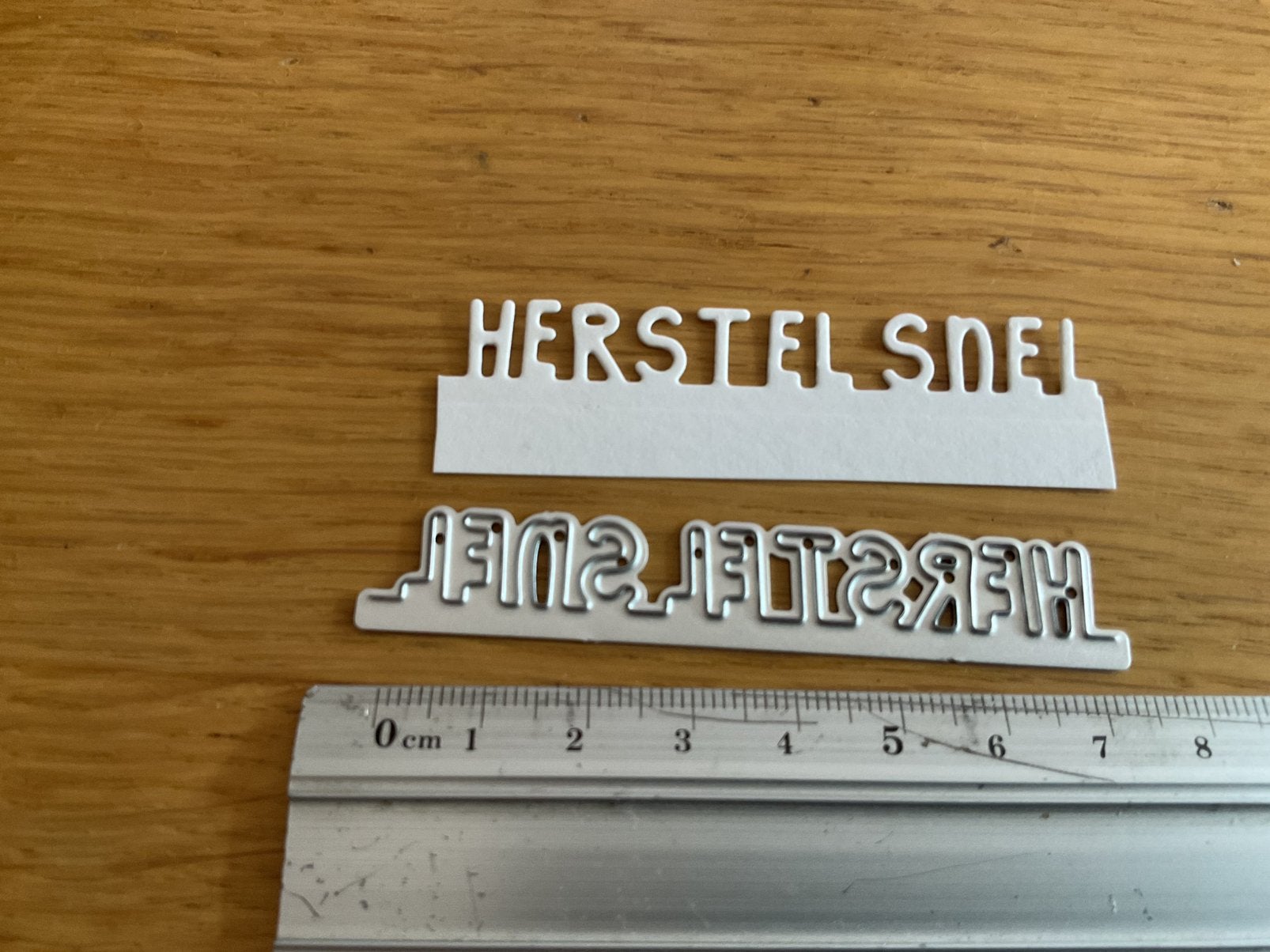 Snijmal herstel snel 2079, Hobby en Vrije tijd, Kaarten | Zelf maken, Ophalen of Verzenden, Zo goed als nieuw, Pons of Mal