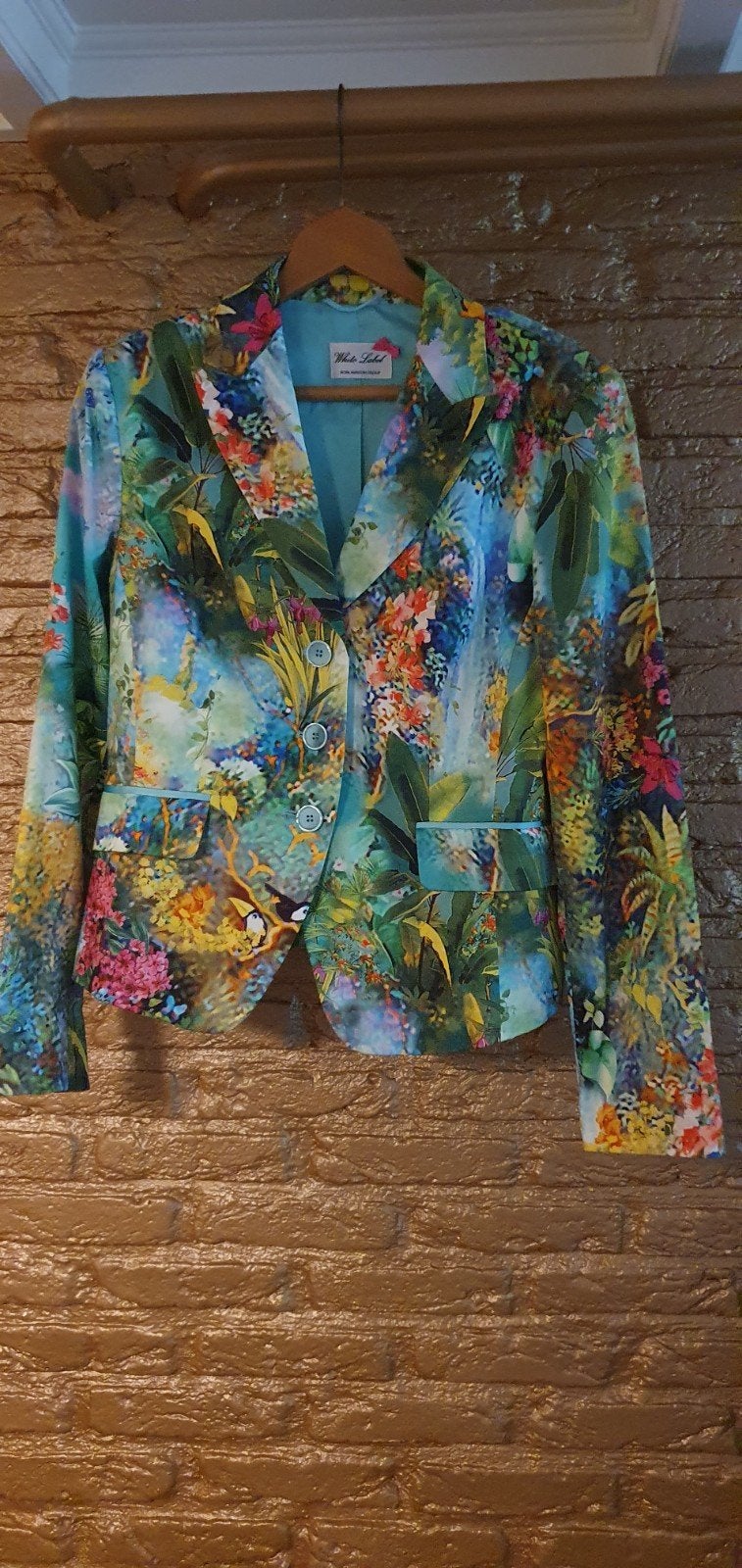 White Label (RoFa Fashion Group) Blazer / Colbert mt 40, Maat 38/40 (M), Meerkleurig, Ophalen of Verzenden, Zo goed als nieuw