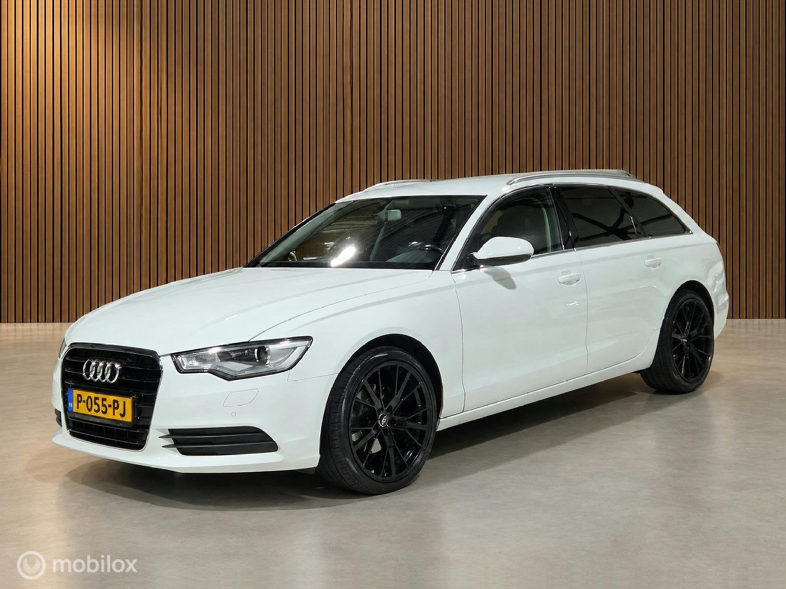 Audi A6 Avant S-line 2.0 TFSI Pro Line Dealeronderhouden, Auto's, 15 km/l, Gebruikt, Zwart, 4 cilinders