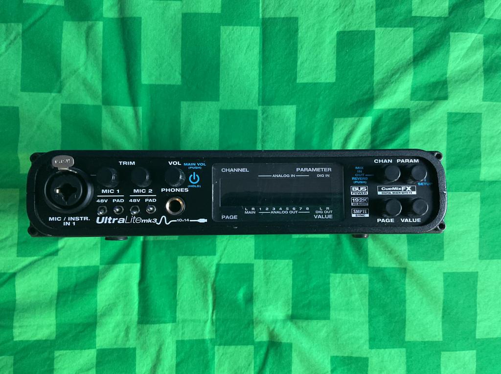 Motu ultralite mk3 audio interface, Ophalen of Verzenden, Zo goed als nieuw, Audio