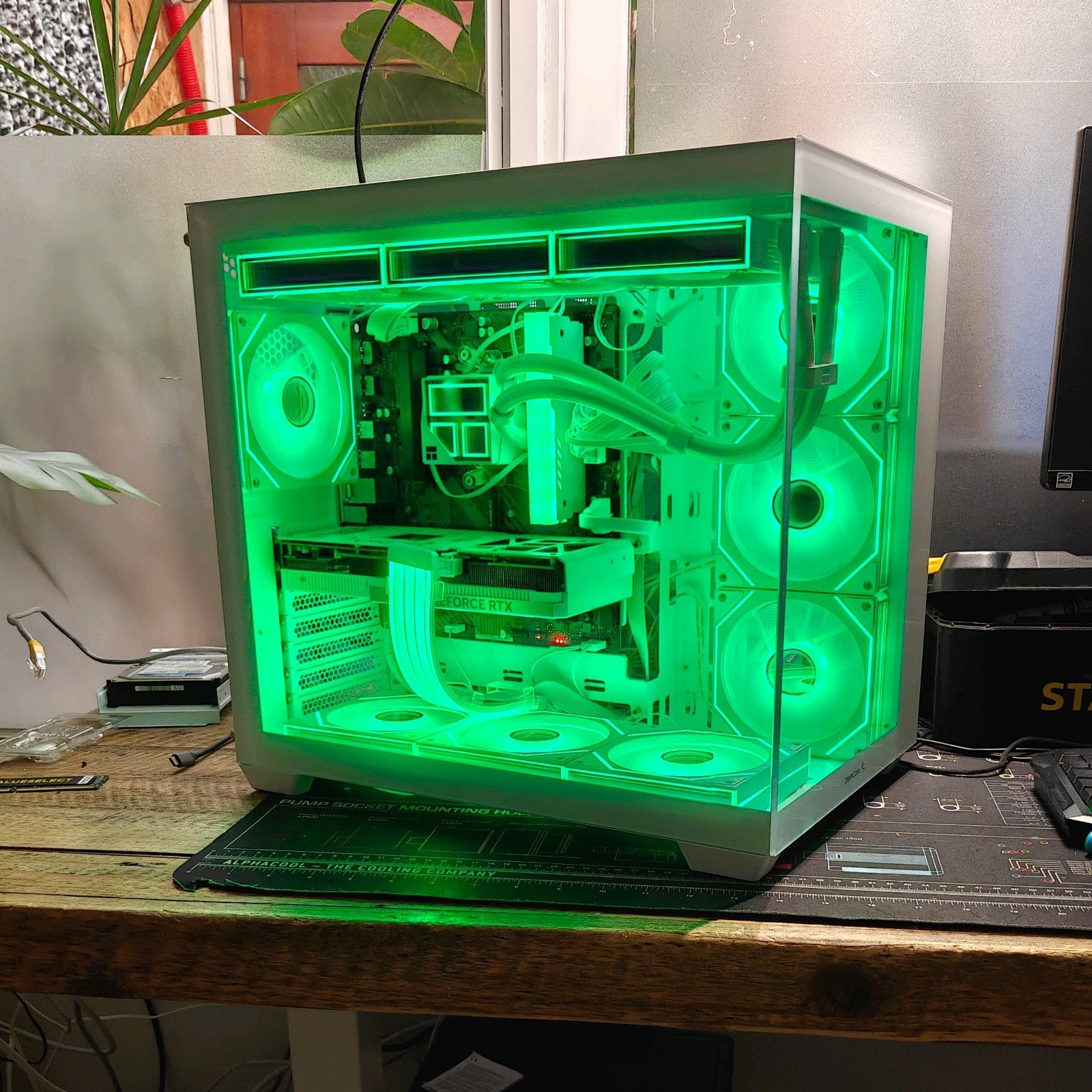 Z.G.A.N wit game pc | RTX 4070 White | Ryzen 7 7700X | 32GB, Computers en Software, 32 GB, Nieuw, Ophalen of Verzenden, Gaming