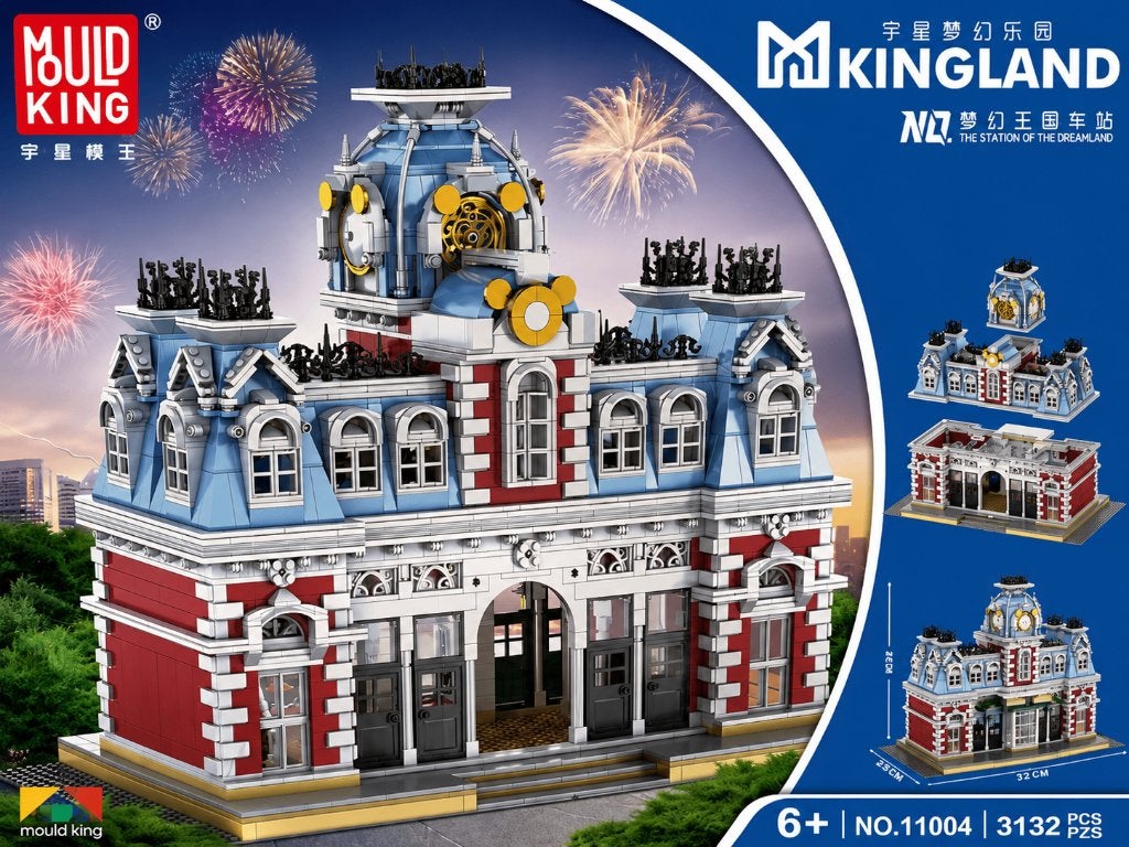 Mould King Kingland Station – Nieuw in doos, Ophalen of Verzenden, Nieuw