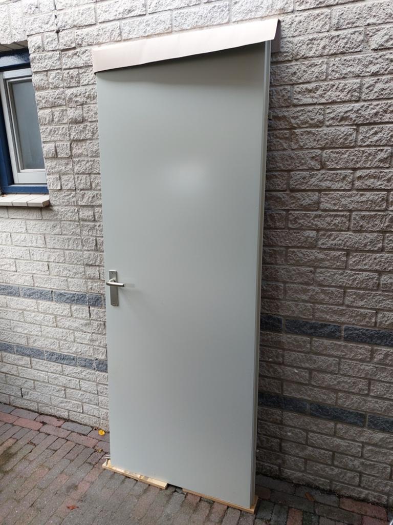 Binnendeur 78x211 opdek, Ophalen, Gebruikt, 80 tot 100 cm, Binnendeur