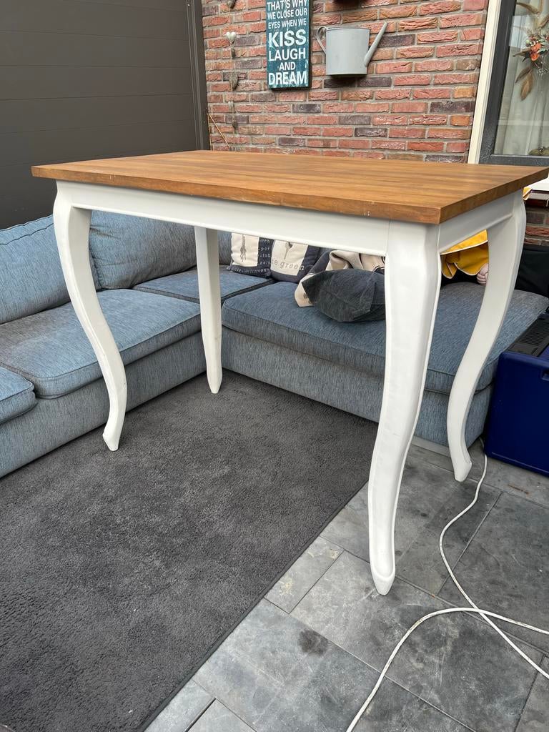 Hoge tafel Riviera Maison, Ophalen, Gebruikt, 100 tot 150 cm, 50 tot 100 cm