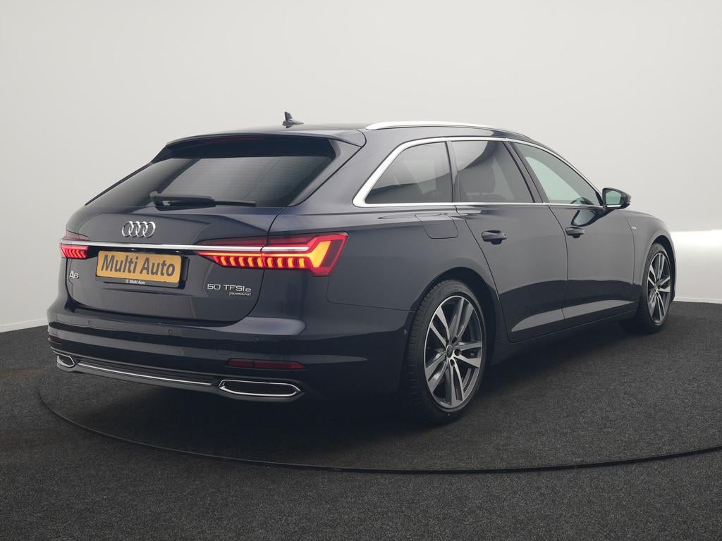 Audi A6 Avant 50 TFSI e Quattro S Line PHEV 300pk Dealer O.H, Automaat, 77 km/l, Gebruikt, 4 cilinders