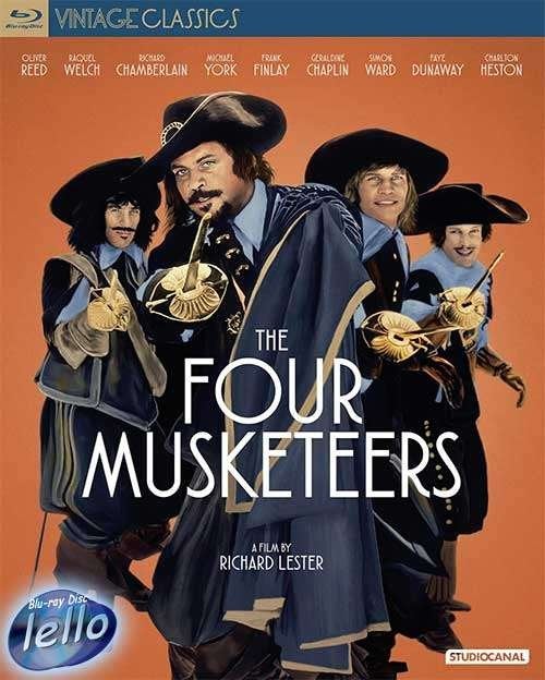 Blu-ray: The Four Musketeers (1974 Raquel Welch) UK niet NLO, Ophalen of Verzenden, Nieuw in verpakking, Actie