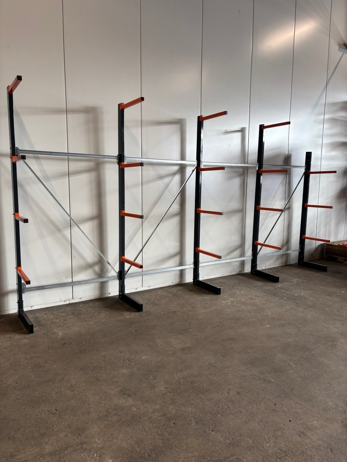Draagarmstelling / magazijnstelling / stelling / stellingrek, Ophalen, Gebruikt, ., .