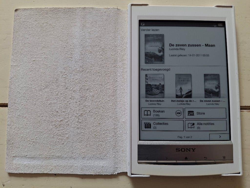 E-reader, Computers en Software, E-readers, Gebruikt, 6 inch of minder, Ophalen of Verzenden, SONY