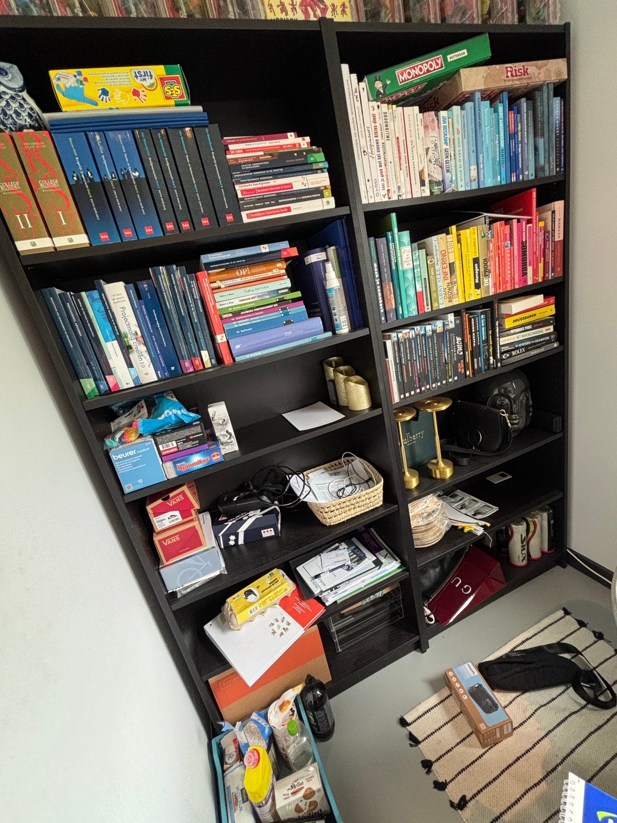 Boekenkast Billy (2 stuks), Ophalen, 200 cm of meer, 50 tot 100 cm, Zo goed als nieuw