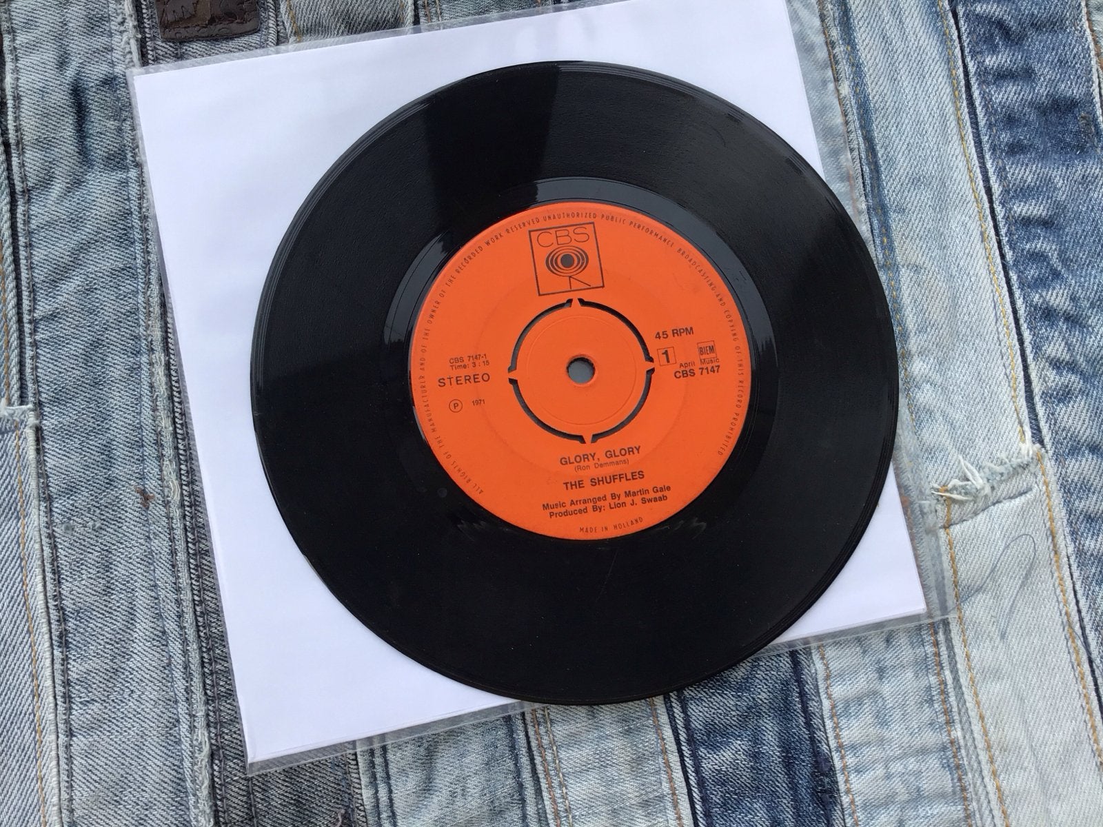 The Shuffles - Glory, Glory (Vinyl Single), Gebruikt, Originele persing, 7 inch, Ophalen of Verzenden