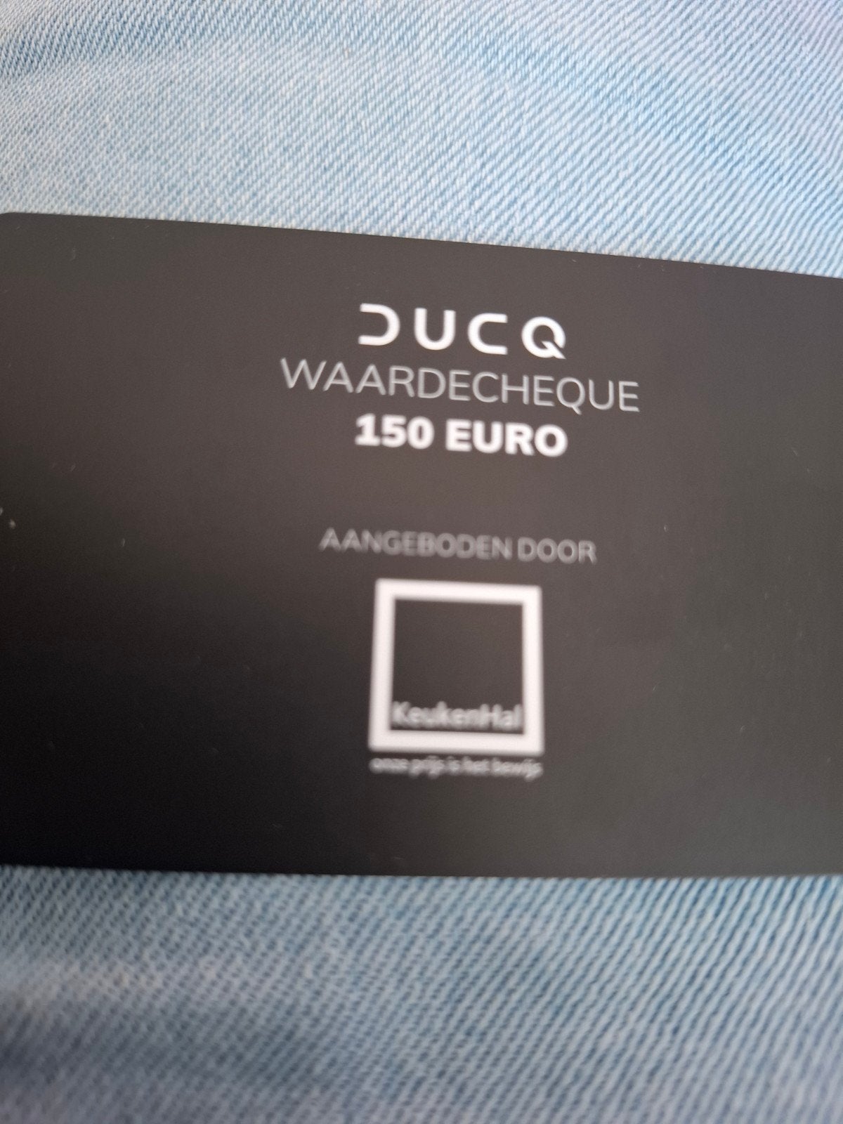 Waardecheque