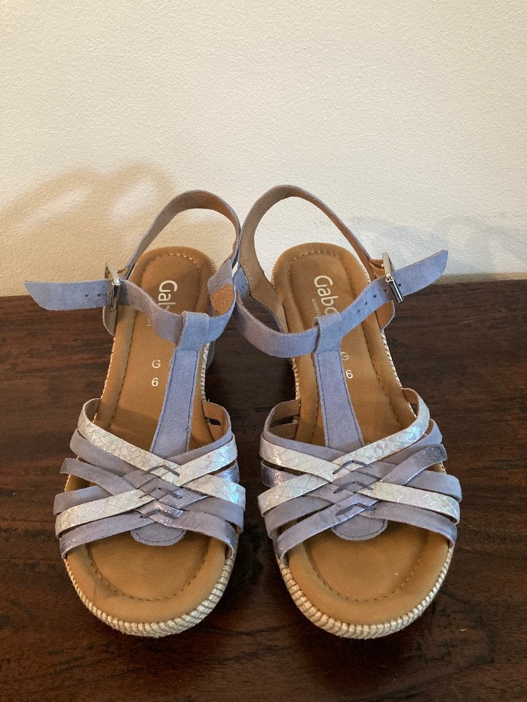 Gabor sandalen, Ophalen, Blauw, Gabor, Sandalen of Muiltjes