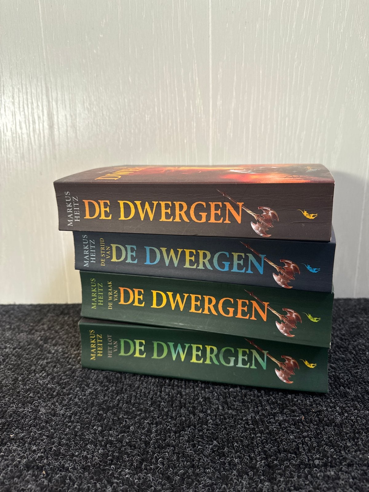 De Dwergen-serie van Markus Heitz (4 boeken), Boeken, Ophalen of Verzenden, Zo goed als nieuw