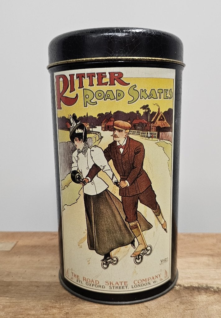 LEUKE VINTAGE BESCHUITBUS, Ophalen, Gebruikt, Metaal, Overige merken