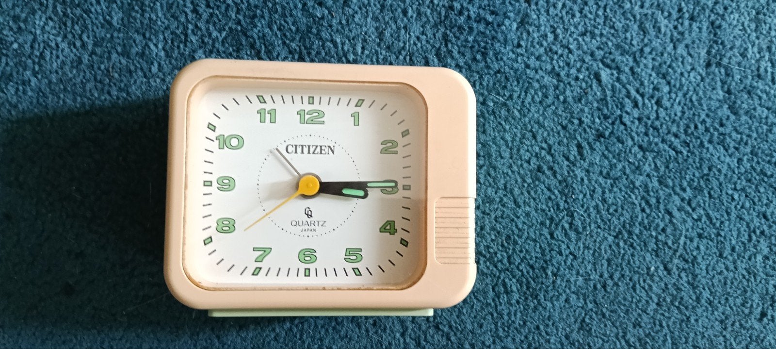 Vintage Citizen Wekker - Origineel en Werkend, Ophalen of Verzenden, Gebruikt, Analoog, Wekker of Tafelklok