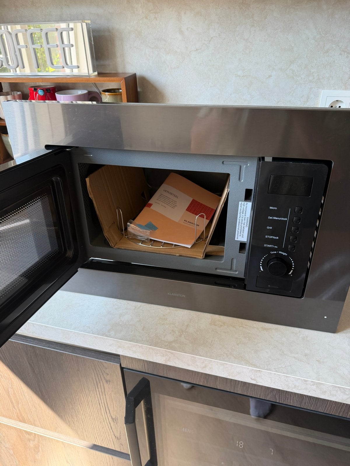 Inbouw Combimagnetron - Nieuw, Combimagnetron, 60 cm of meer, Ophalen of Verzenden, Inbouw