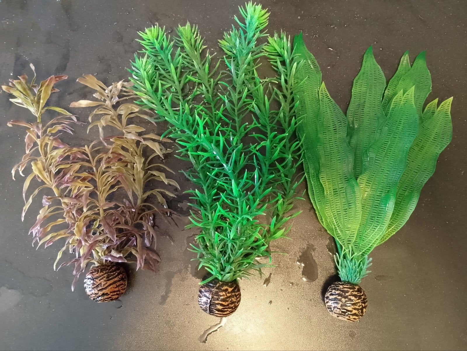 8 euro! set volle grote (30 cm!) kunstplanten., Ophalen, Zo goed als nieuw, Plant(en), Steen of Hout