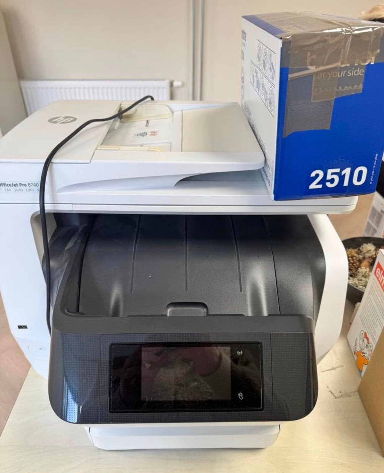 HP officejet pro 8740, Computers en Software, Printers, Ophalen, Zo goed als nieuw, Scannen