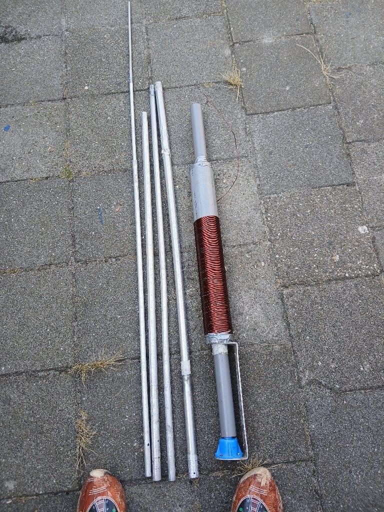 MIDDENGOLF SPOEL ANTENNE VERTICAAL, Telecommunicatie, Antennes en Masten, Ophalen, Gebruikt, Antenne