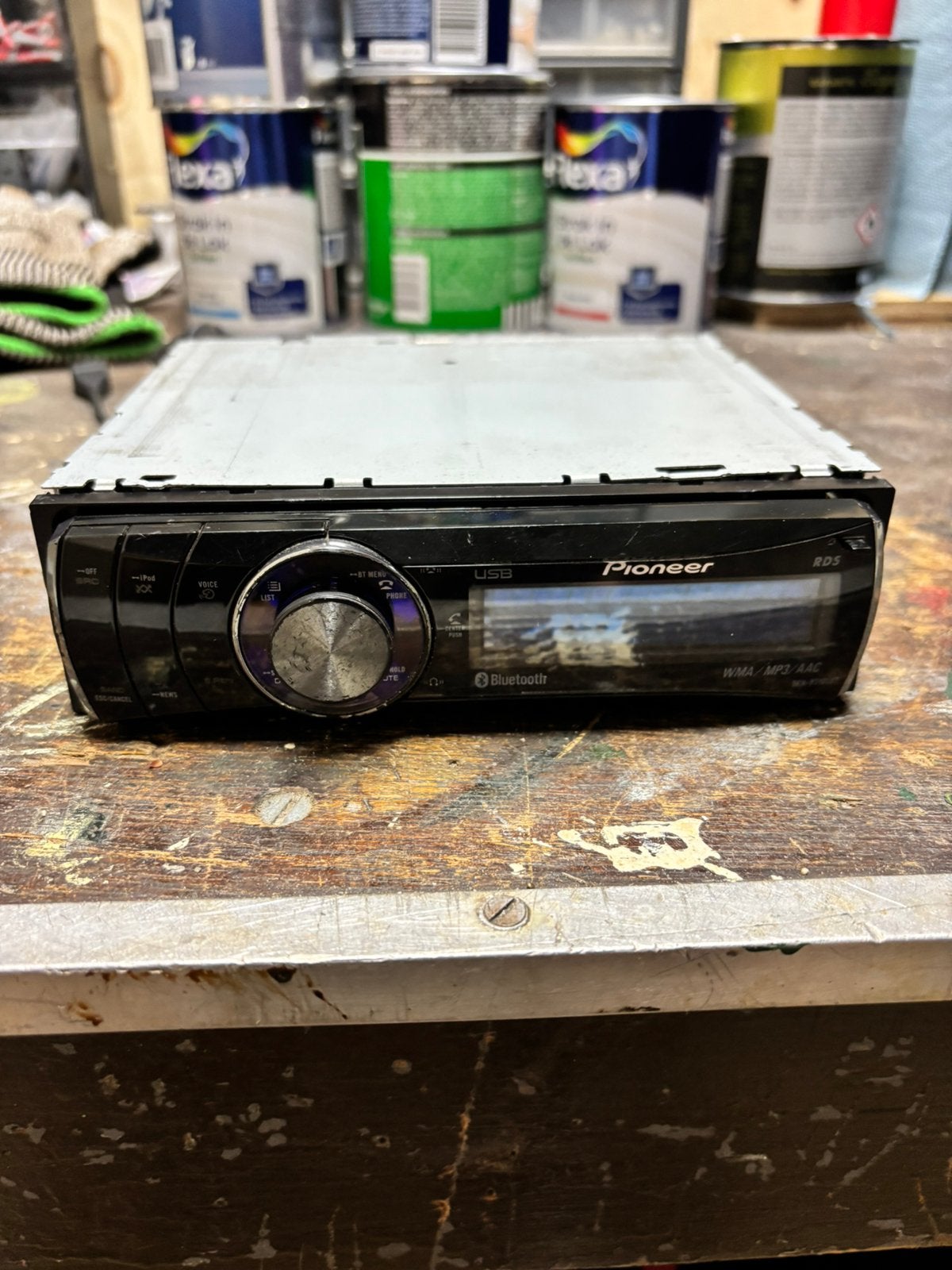 !!Defect!! Pioneer Deh-P7100BT Autoradio, Ophalen of Verzenden, Zo goed als nieuw