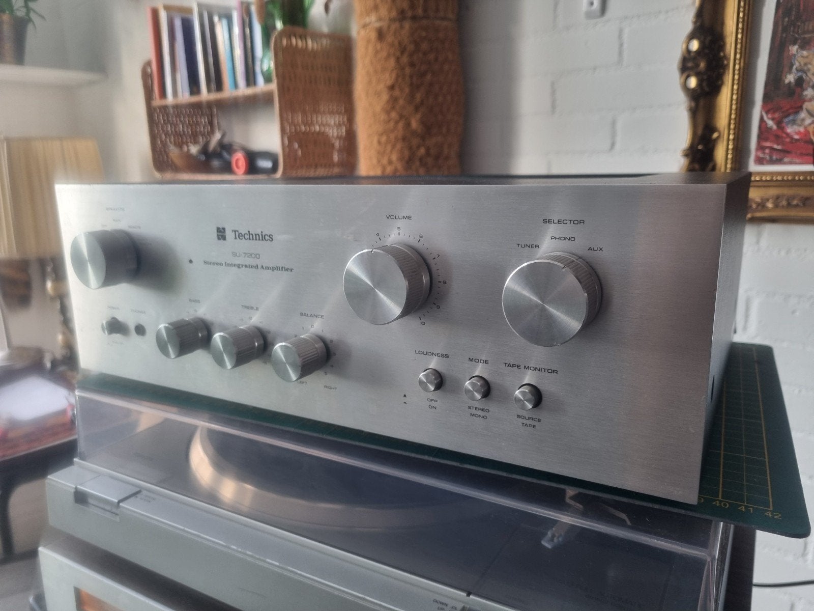 Technics SU-7200 Stereo Geïntegreerde Versterker, Audio, Tv en Foto, Versterkers en Receivers, Gebruikt, 60 tot 120 watt, Stereo
