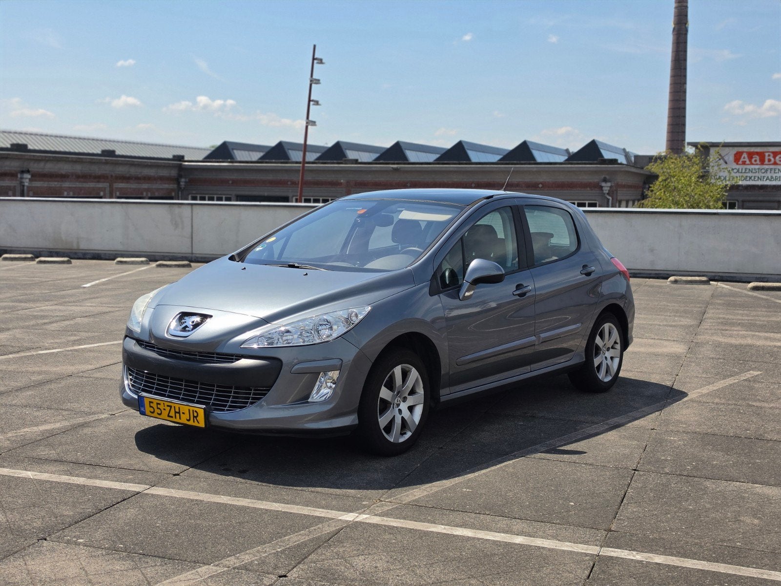 Peugeot 308 1.6 VTI 16V 5-DRS 2008 Grijs, Auto's, Voorwielaandrijving, 680 kg, 4 cilinders, 1650 kg