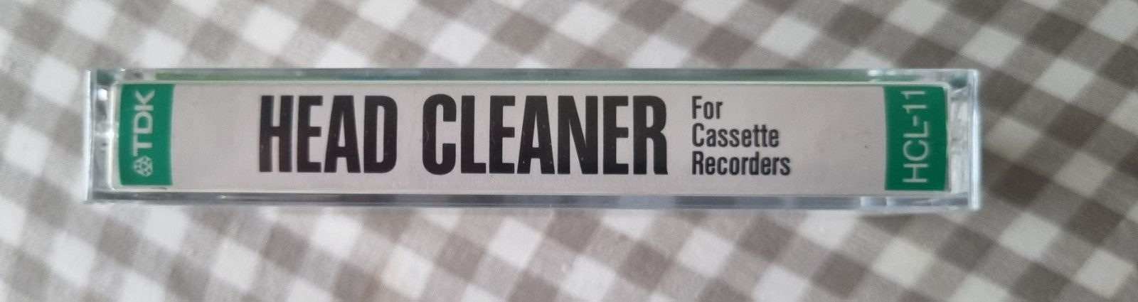 TDK Head Cleaner HCL-11 voor Cassette Recorders, Ophalen of Verzenden, Onderdeel
