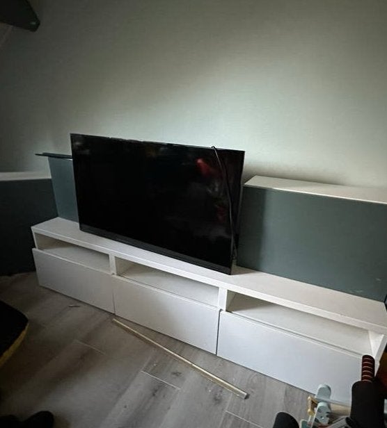 Ikea besta tv meubel elementen, Ophalen, Gebruikt, 25 tot 50 cm, Minder dan 100 cm