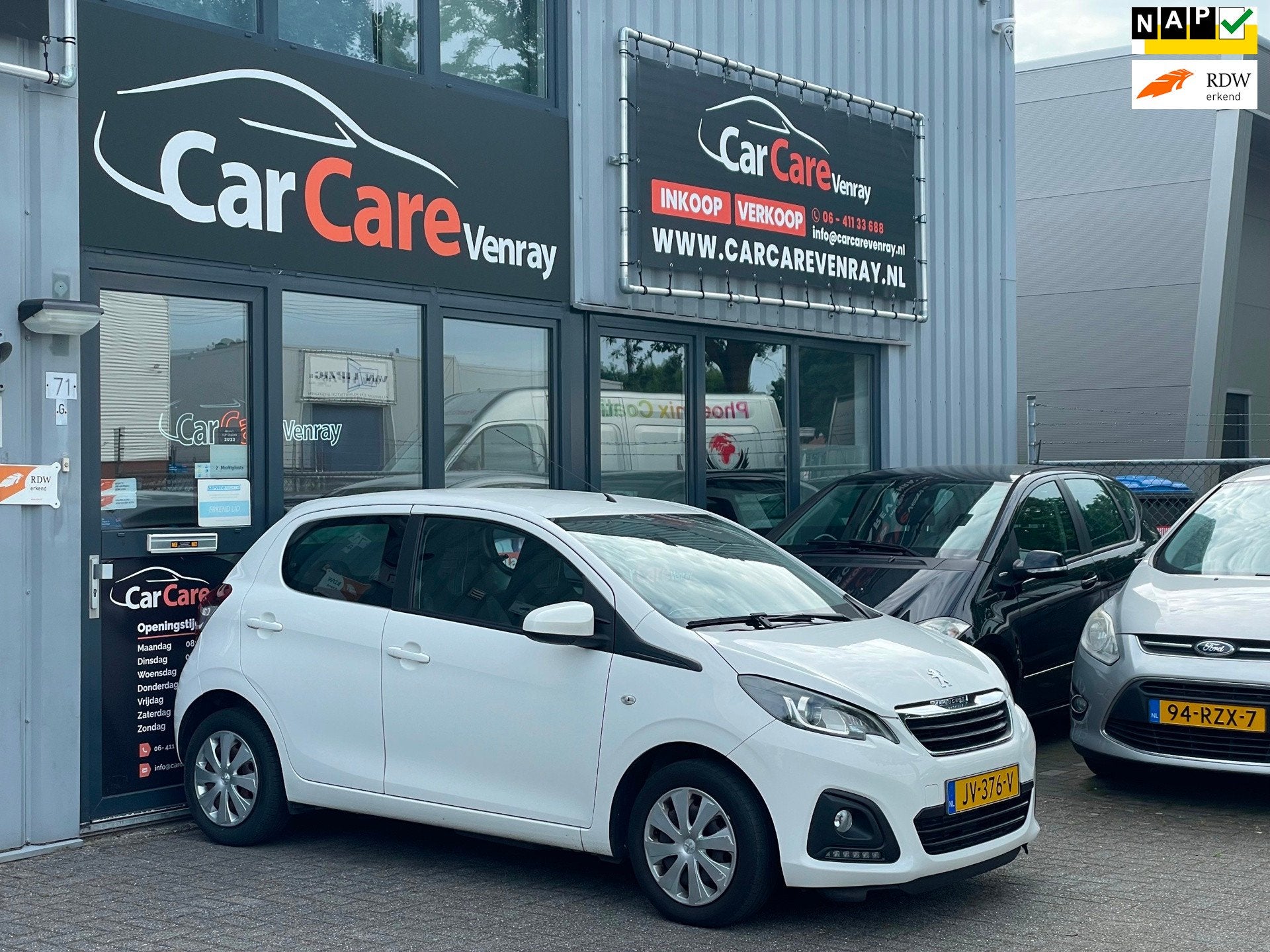 Peugeot 108 1.0 e-VTi Active APK07-2027 AIRCO LED NAP 5DRS N, Voorwielaandrijving, Dealer onderhouden, Stof, Gebruikt