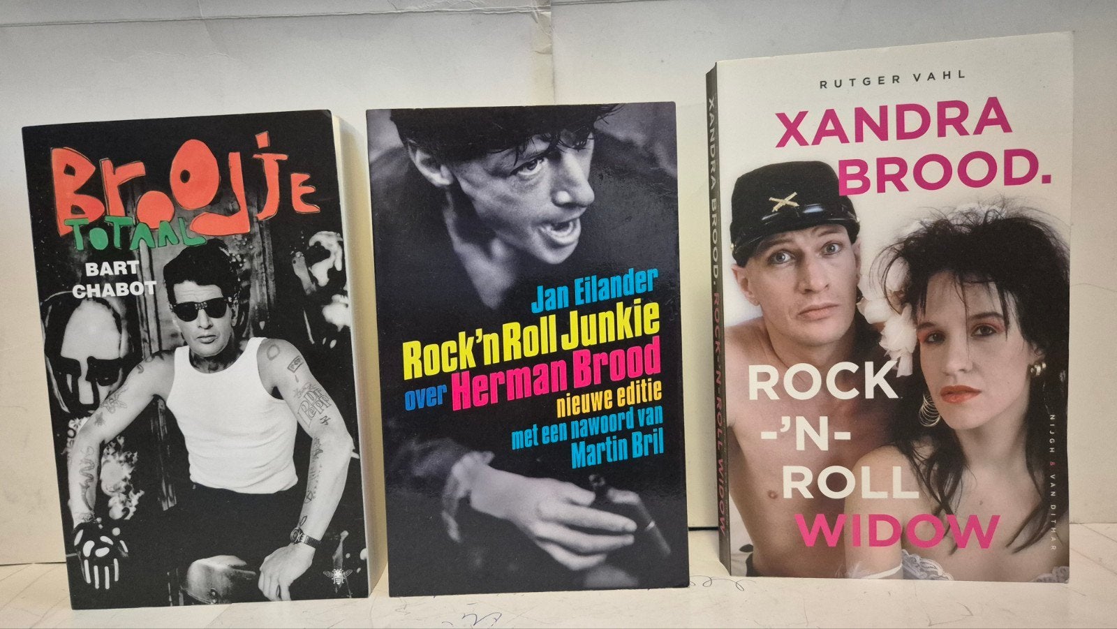 Herman Brood 3 nog nieuwe boeken, Ophalen of Verzenden, Nieuw