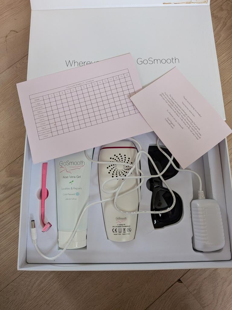 GoSmooth Intense Pulsed Light Kit Classic, Ophalen of Verzenden, Zo goed als nieuw, Gehele gezicht, Overige typen