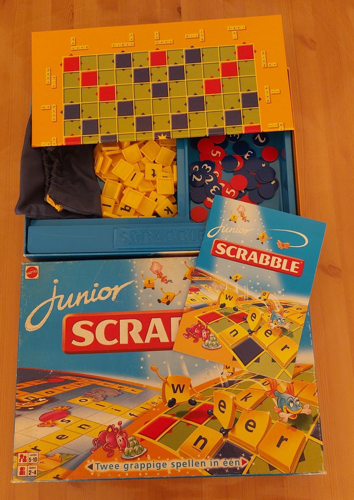 Junior scrabble, Hobby en Vrije tijd, Gezelschapsspellen | Bordspellen, Ophalen, Gebruikt