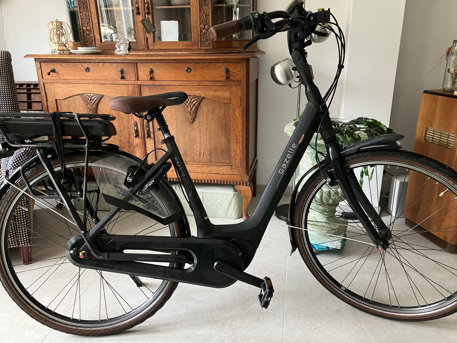 Gazelle Orange C8 HMB E-bike maat 49, Ophalen, Gebruikt, 50 km per accu of meer, Gazelle
