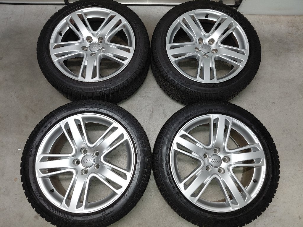 Originele 18 inch velgen met winterbanden Audi Q3, Ophalen