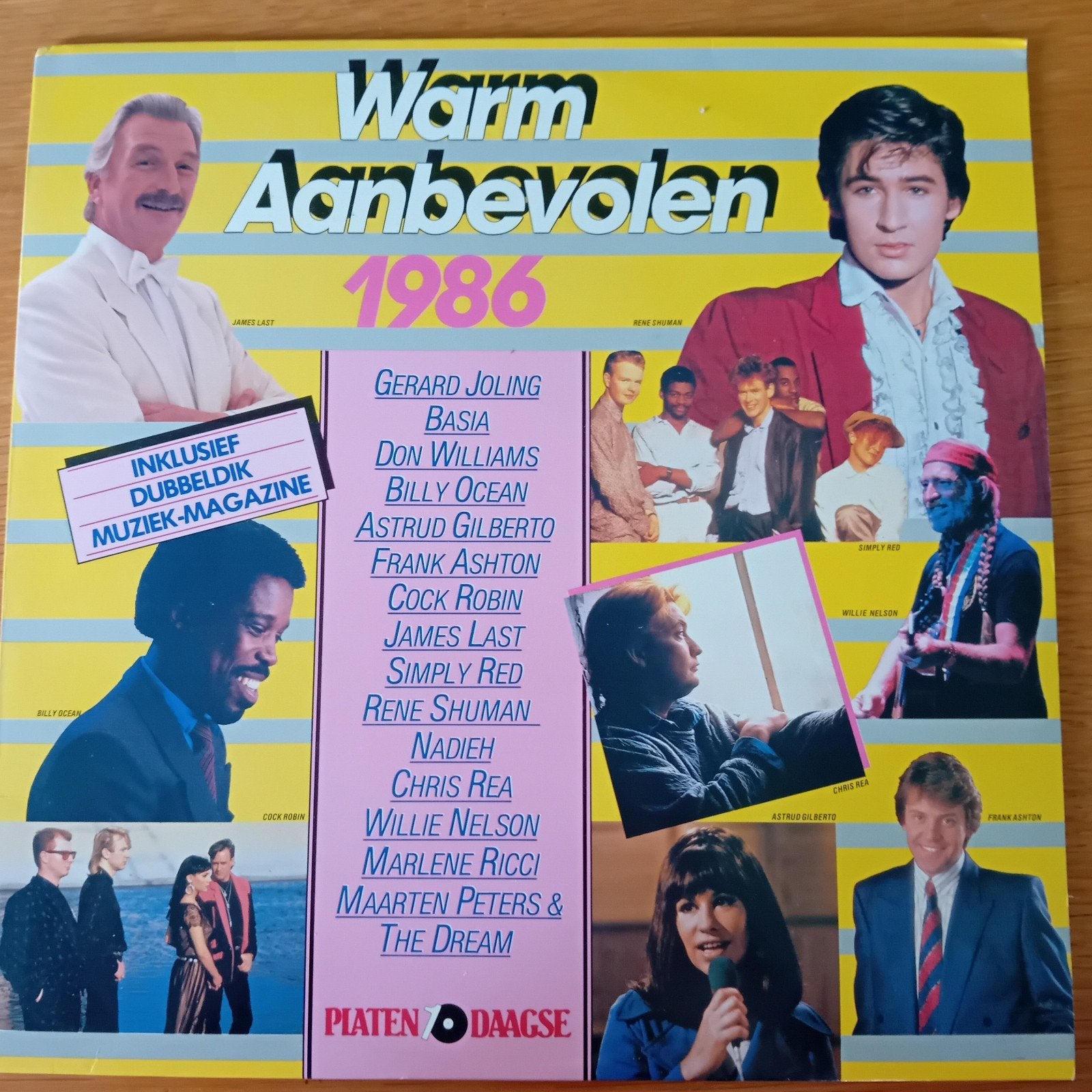 Warm Aanbevolen 1986 - Diverse Artiesten LP, LP, Gebruikt, Pop, Ophalen of Verzenden