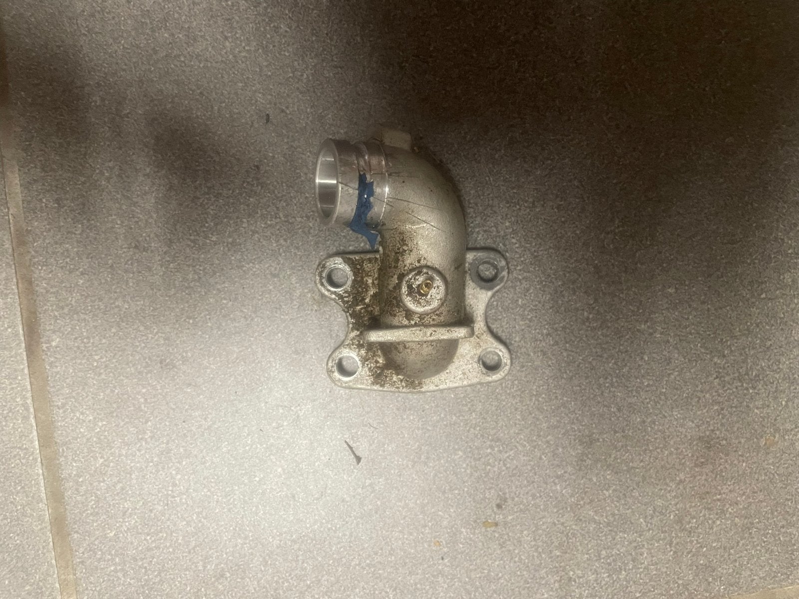 2x Inlaatspruitstuk Peugeot Speedfight 2/1 Verticaal, Ophalen of Verzenden, Gebruikt, Overige typen, Peugeot