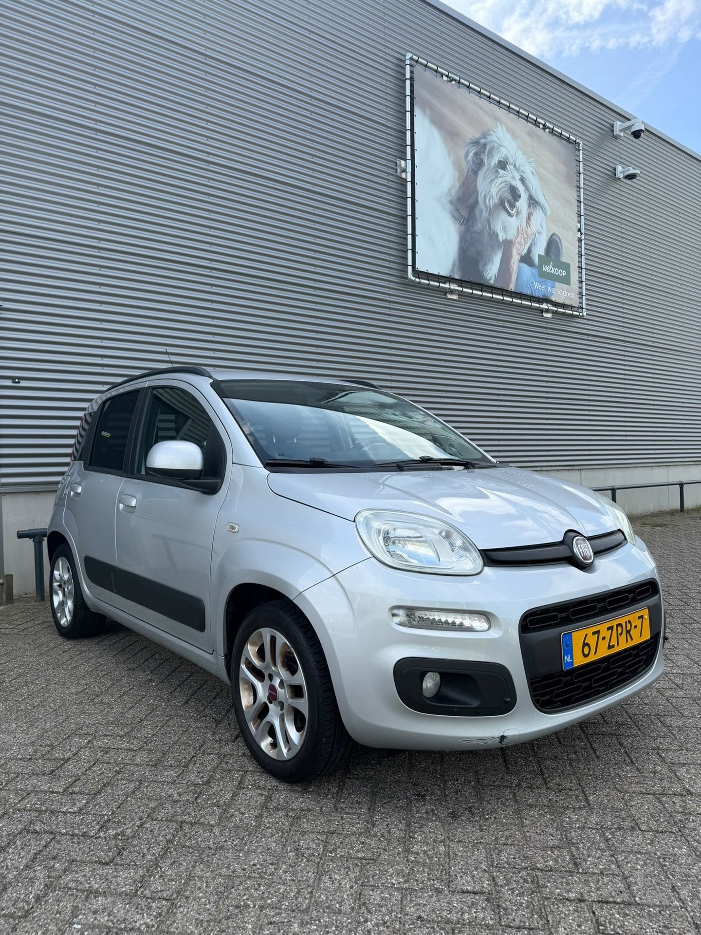 Fiat Panda / Apk / Airco / Multimedia / 5drs / Multimedia, Auto's, Voorwielaandrijving, Euro 5, 86 pk, Panda