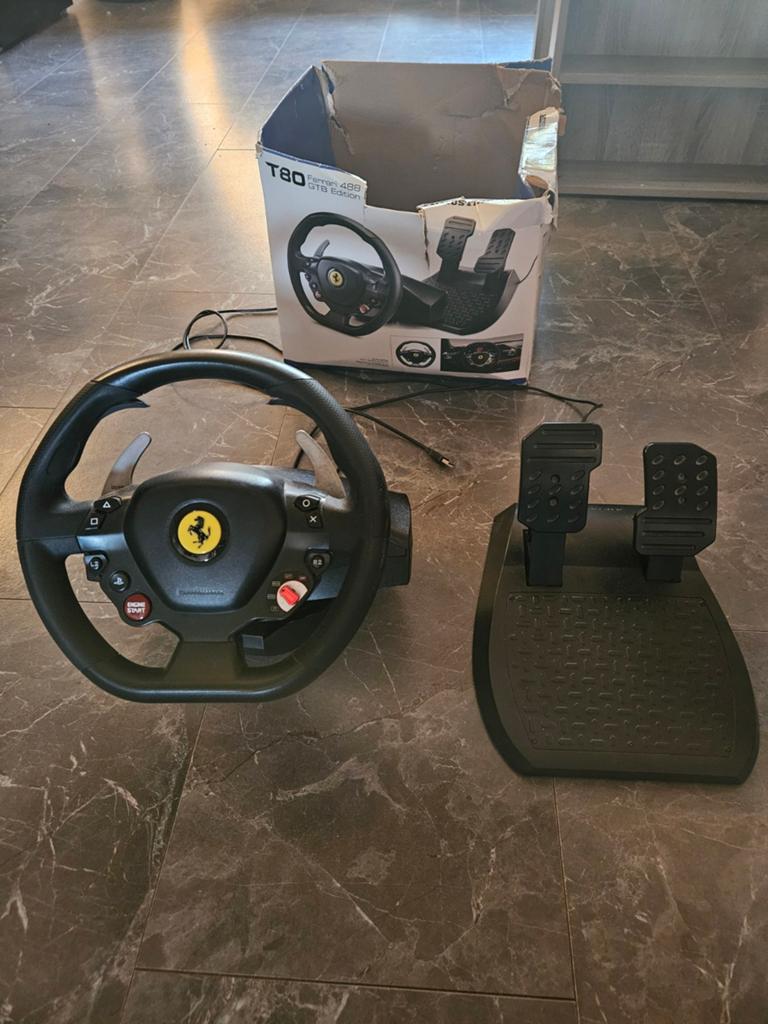 Race stuur, Racestuur, Zo goed als nieuw, Thrustmaster, PlayStation