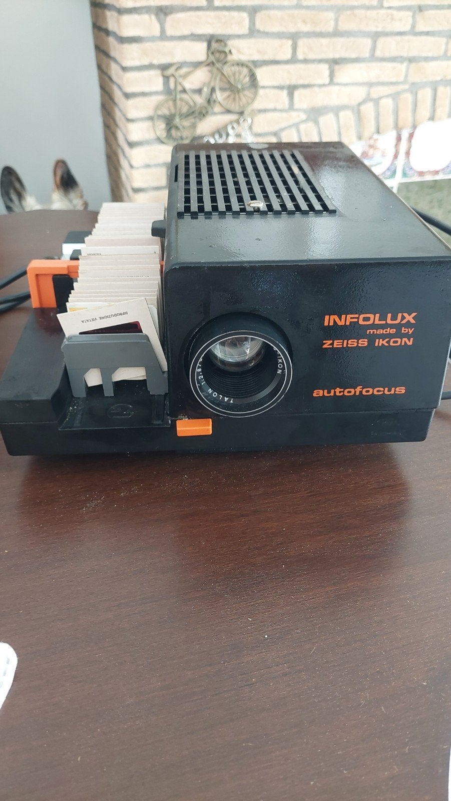 Zeiss Ikon Infolux autofocus diaprojector, Ophalen of Verzenden, Gebruikt