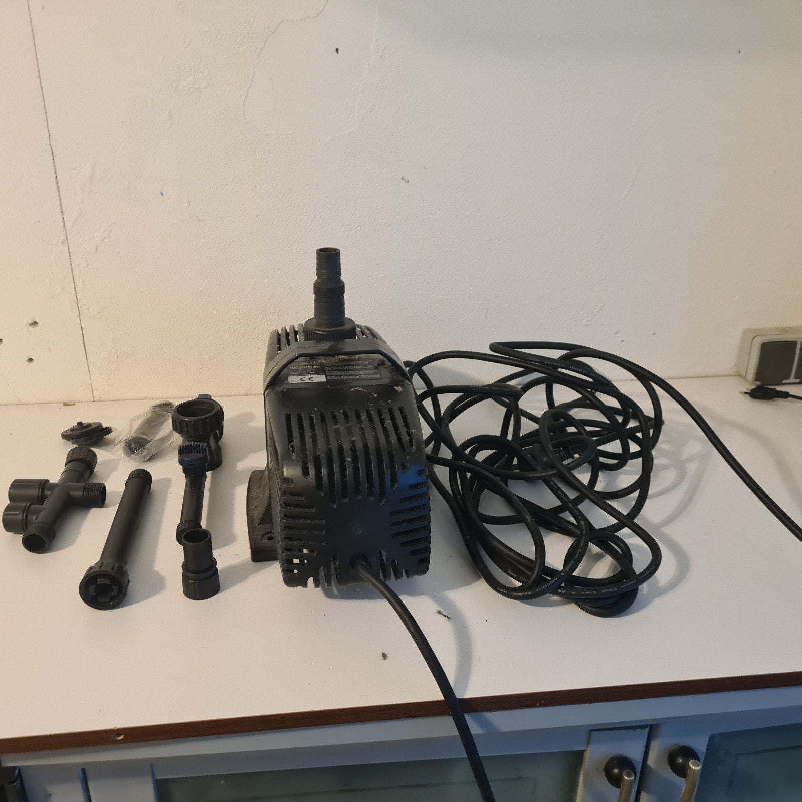 Zware Vijverpomp / Fonteinpomp Aqua Nova NJP-30000 T.E.A.B., Ophalen of Verzenden, Gebruikt, Vijverpomp