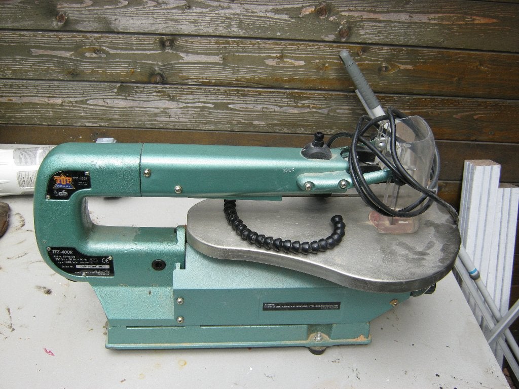 Top Craft TFZ-400R figuurzaagmachine., Ophalen, Zo goed als nieuw, Top Craft, 30 tot 70 mm