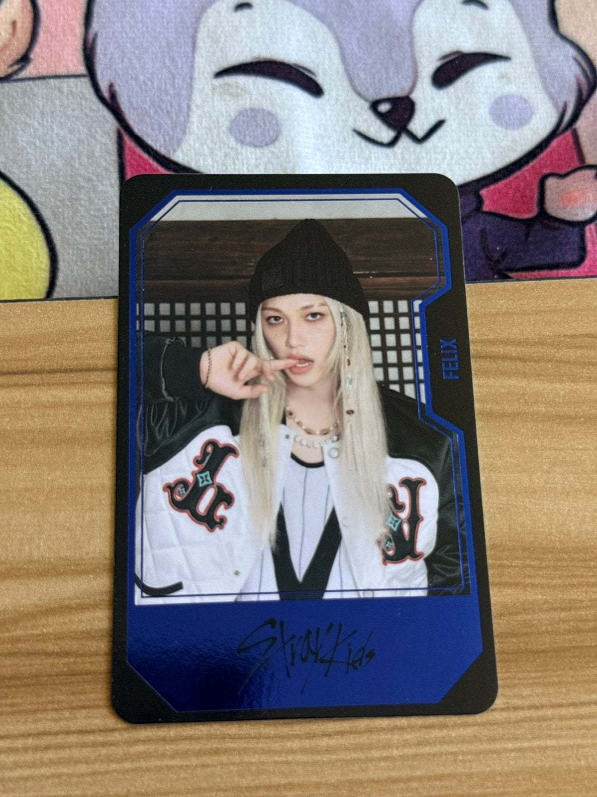 Stray Kids Felix photo card hop, Ophalen of Verzenden, Zo goed als nieuw, Foto of Kaart