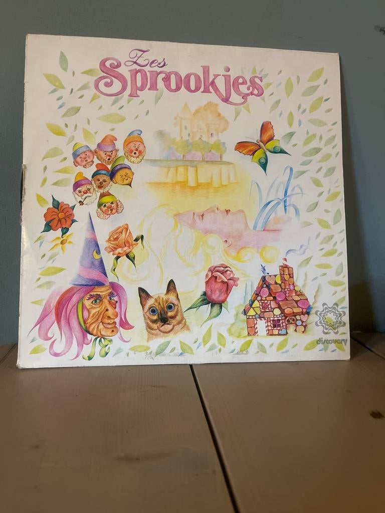 LP met 6 Sprookjes - Klassieke Verhalen op Vinyl, Ophalen, 1970 - 1979, Gebruikt, 12 inch